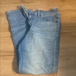 Levi’s Classic Blue Denim high rise Straight Jeans